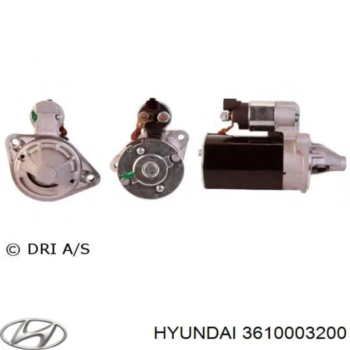 3610003200 Hyundai/Kia motor de arranque
