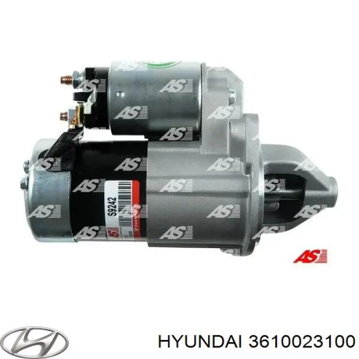 Burro de arranque  Hyundai/Kia 3610023100 precio, desde 46,46 EUR