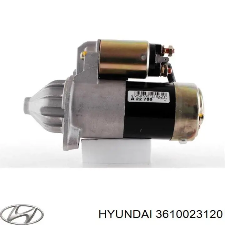 3610023120 Hyundai/Kia motor de arranque