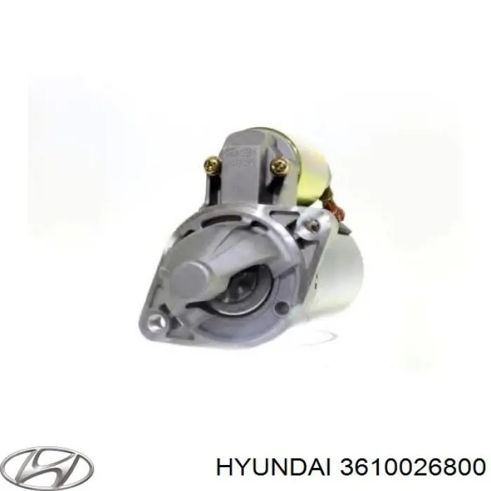3610026800 Hyundai/Kia motor de arranque
