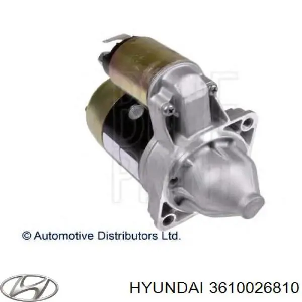 3610026810 Hyundai/Kia motor de arranque