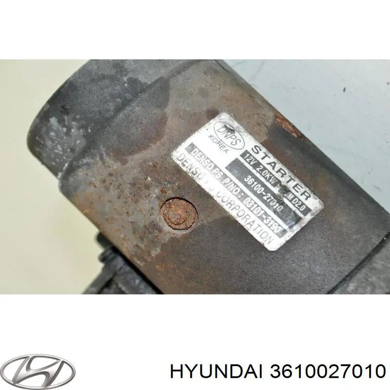 Comprar 3610027010 Hyundai/Kia Burro de arranque 