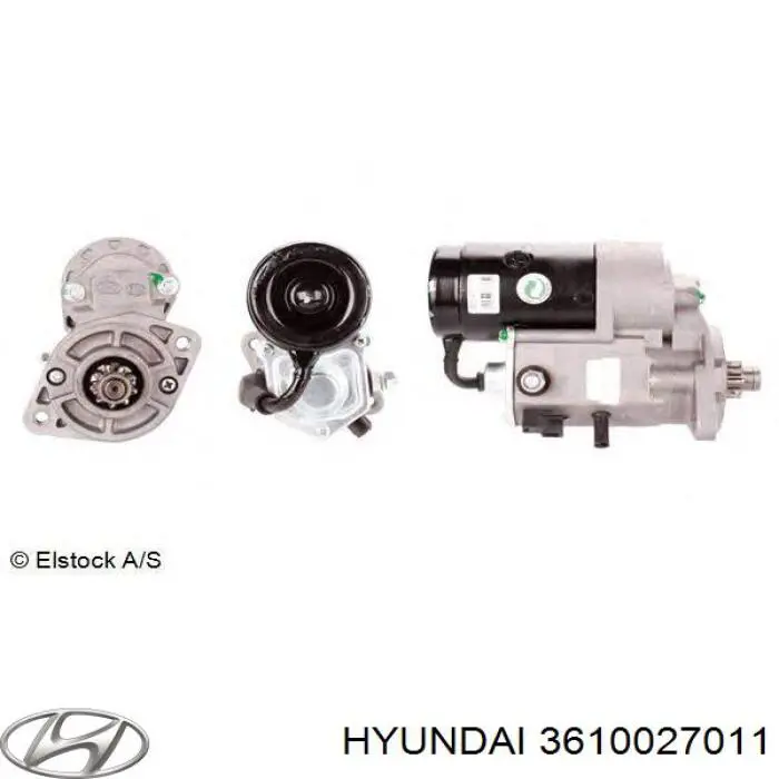 3610027011 Hyundai/Kia motor de arranque