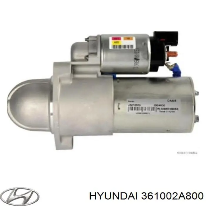 361002A800 Hyundai/Kia motor de arranque