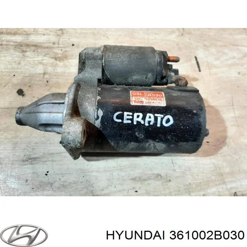 361002B030 Hyundai/Kia Arranque motores
