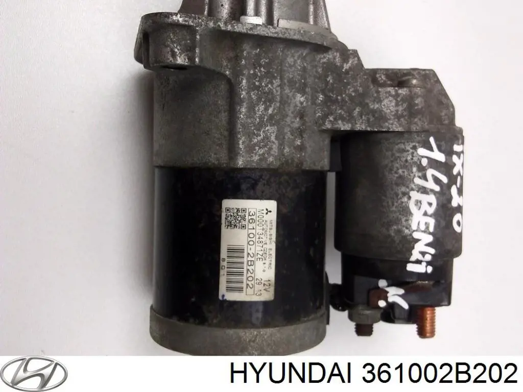 Arrancador Hyundai/Kia 361002B202