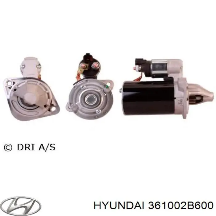 Motor de arranque 361002B600 Hyundai/Kia