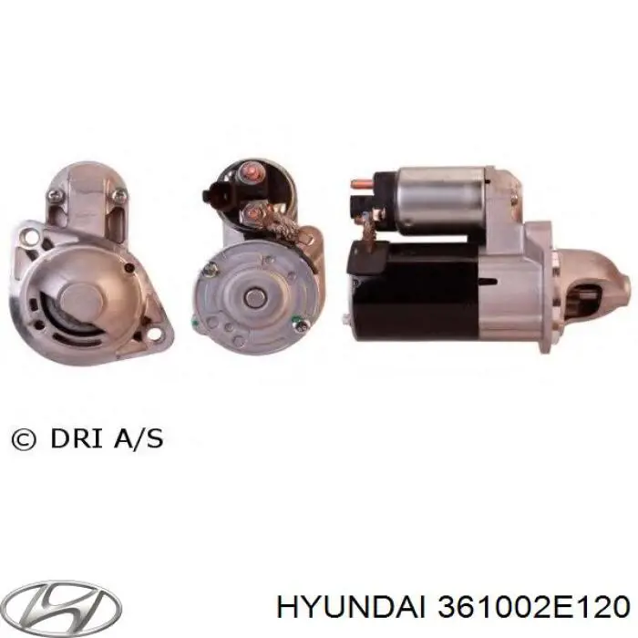 Burro de arranque  Hyundai/Kia 361002E120 precio, desde 131,28 EUR