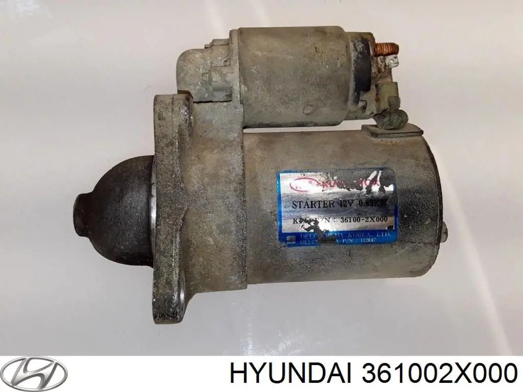 Comprar 361002X000 Hyundai/Kia Motores de arranque