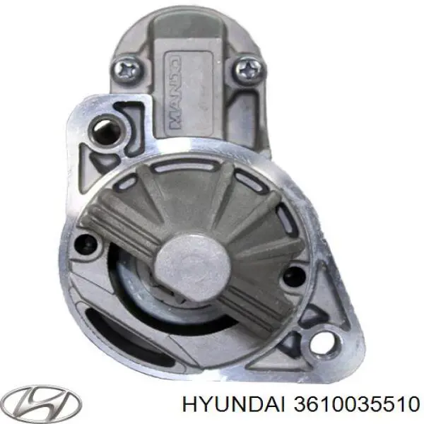 3610035510 Hyundai/Kia motor de arranque
