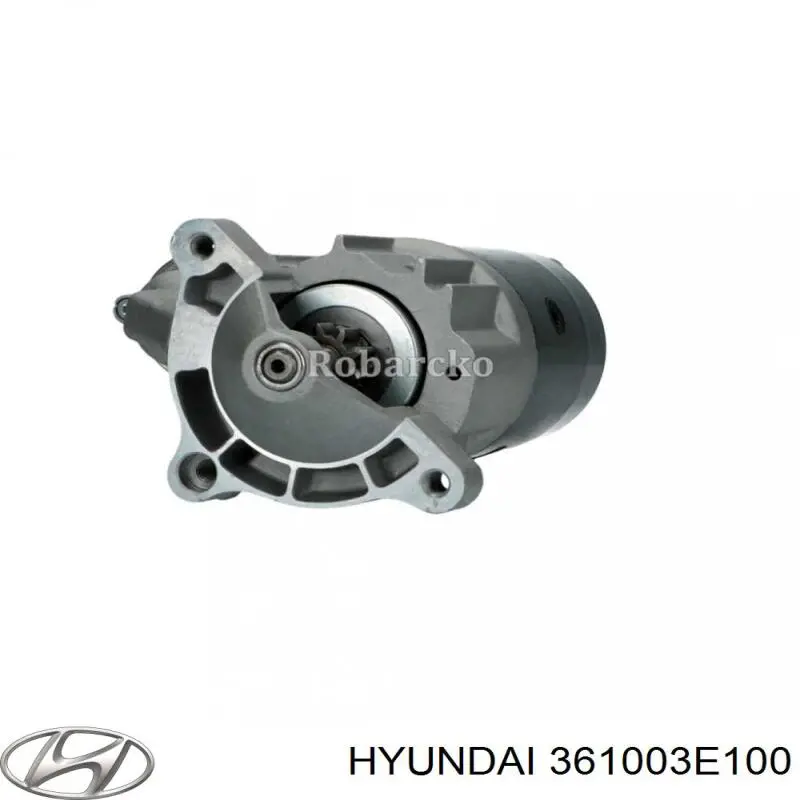 361003E100 Hyundai/Kia motor de arranque