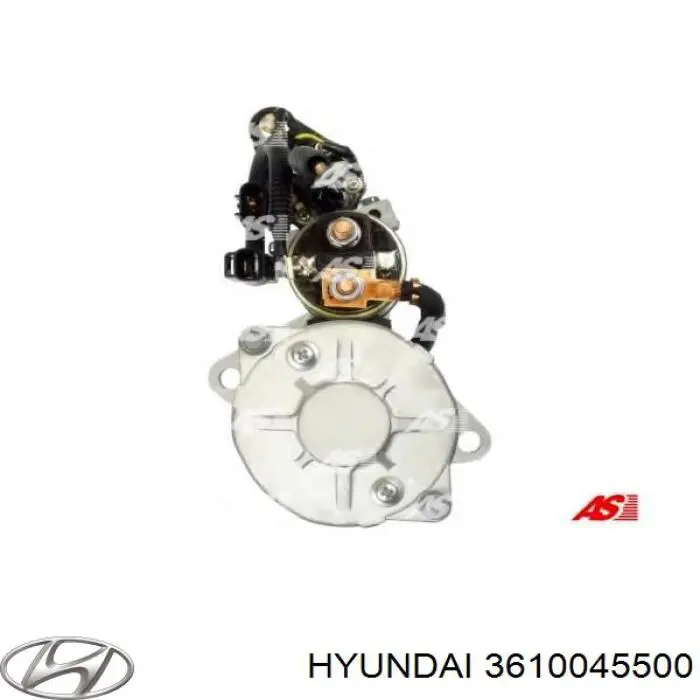 3610045500 Hyundai/Kia motor de arranque