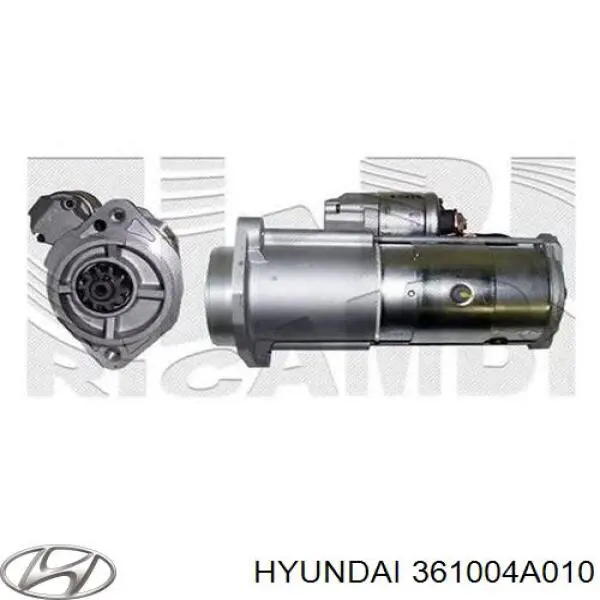 361004A010 Hyundai/Kia motor de arranque