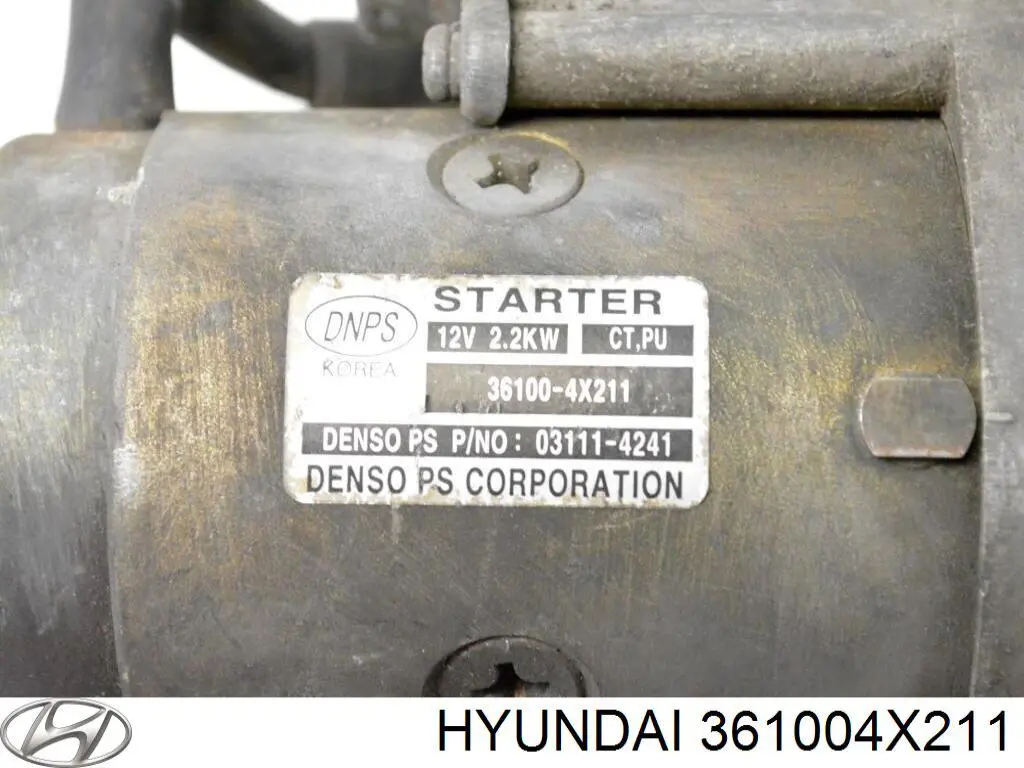 Comprar 361004X211 Hyundai/Kia Motores de arranque