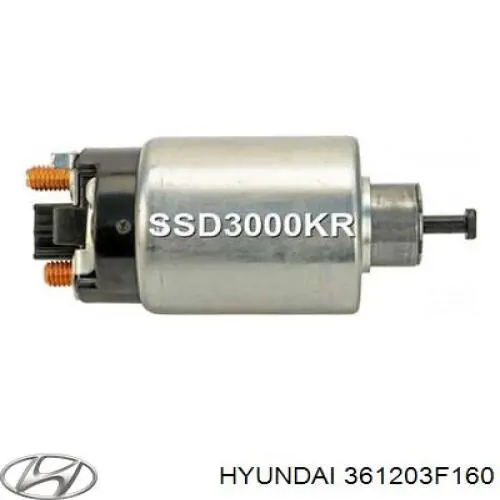 361203F160 Hyundai/Kia interruptor magnético, estárter