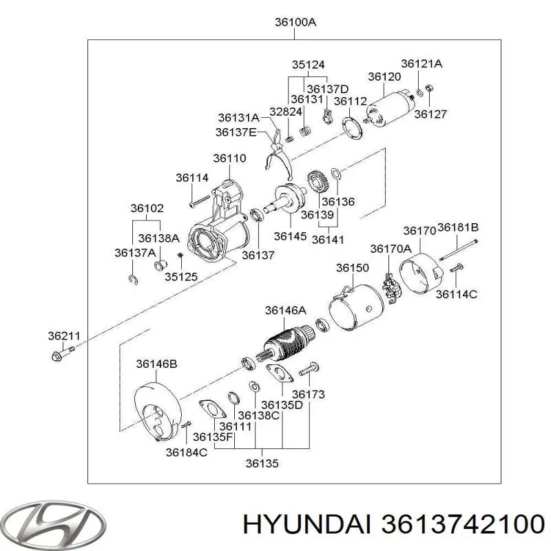 3613742100 Hyundai/Kia