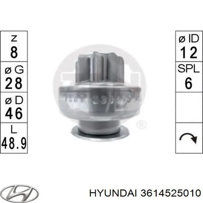3614525010 Hyundai/Kia bendix