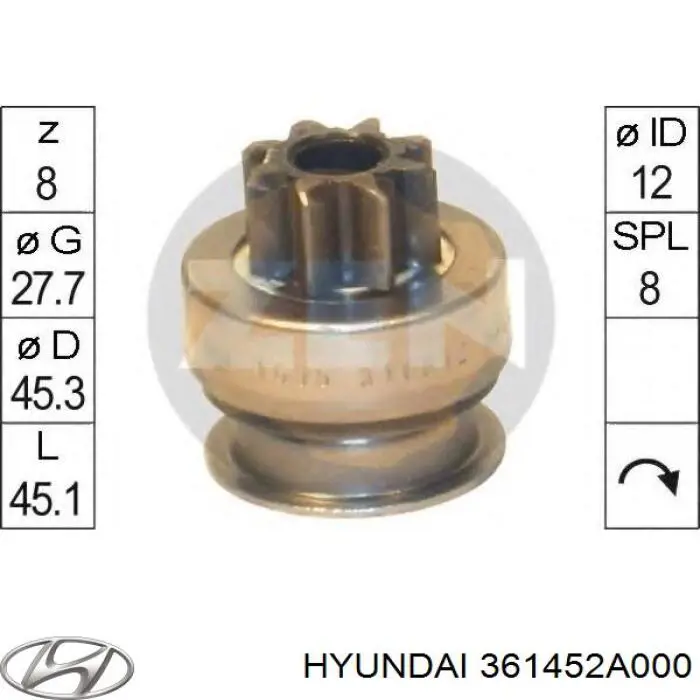 Comprar 361452A000 Hyundai/Kia Bendix