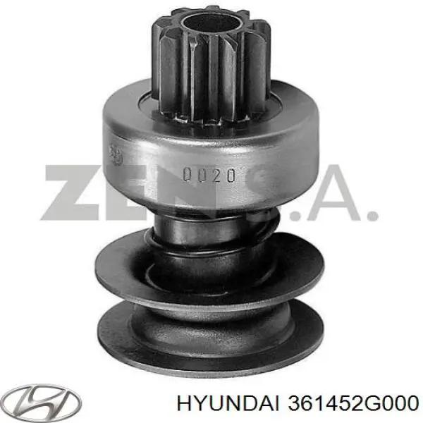 Bendix arranque Hyundai/Kia 361452G000