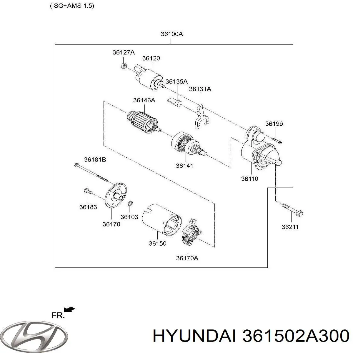 361502A300 Hyundai/Kia