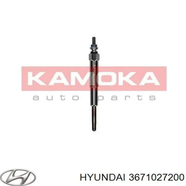 3671027200 Hyundai/Kia bujía de precalentamiento