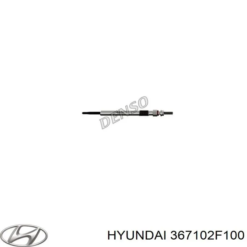 Bujía de precalentamiento Hyundai/Kia 367102F100