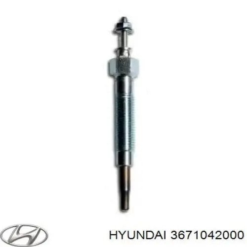 3671042000 Hyundai/Kia bujía de precalentamiento