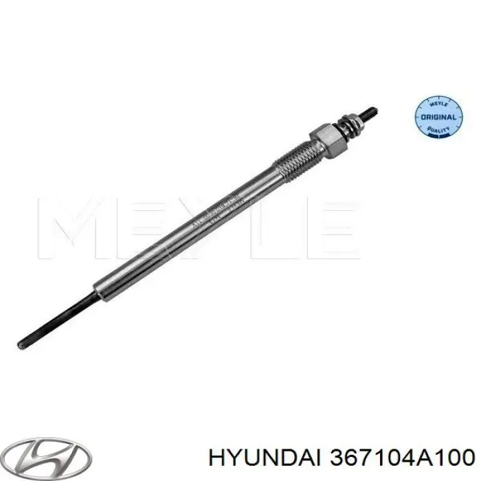 Bujía de precalentamiento Hyundai/Kia 367104A100