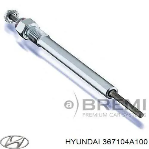 367104A100 Hyundai/Kia bujía de incandescencia