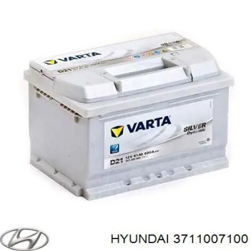 Batería de Arranque Hyundai/Kia (3711007100)