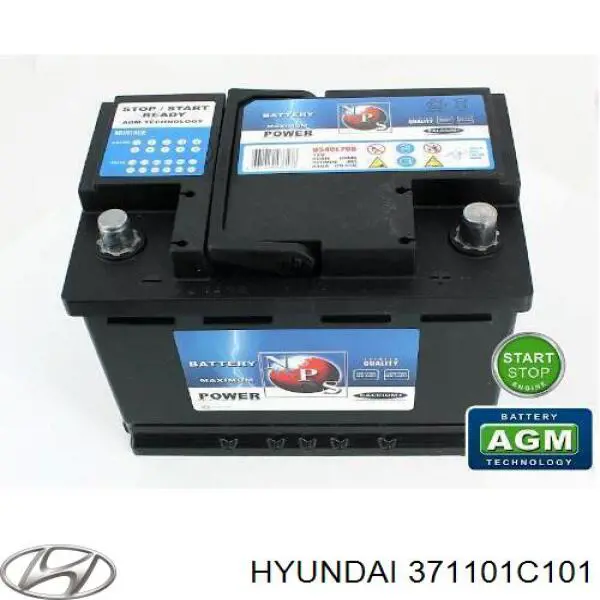 Batería de arranque Hyundai/Kia 371101C101 precio, desde 144,28 EUR