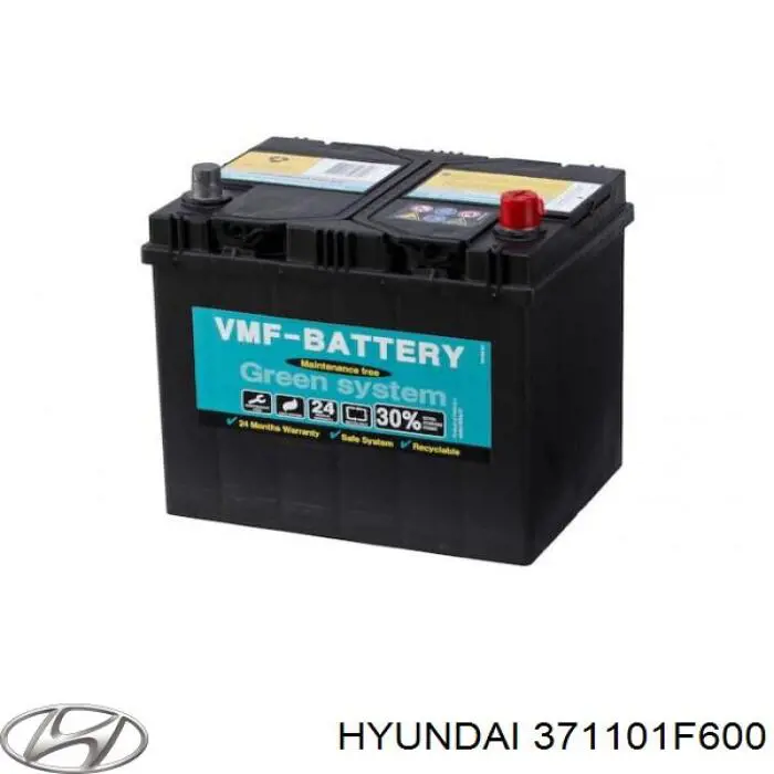 Batería de arranque Hyundai/Kia 371101F600 precio, desde 79,28 EUR