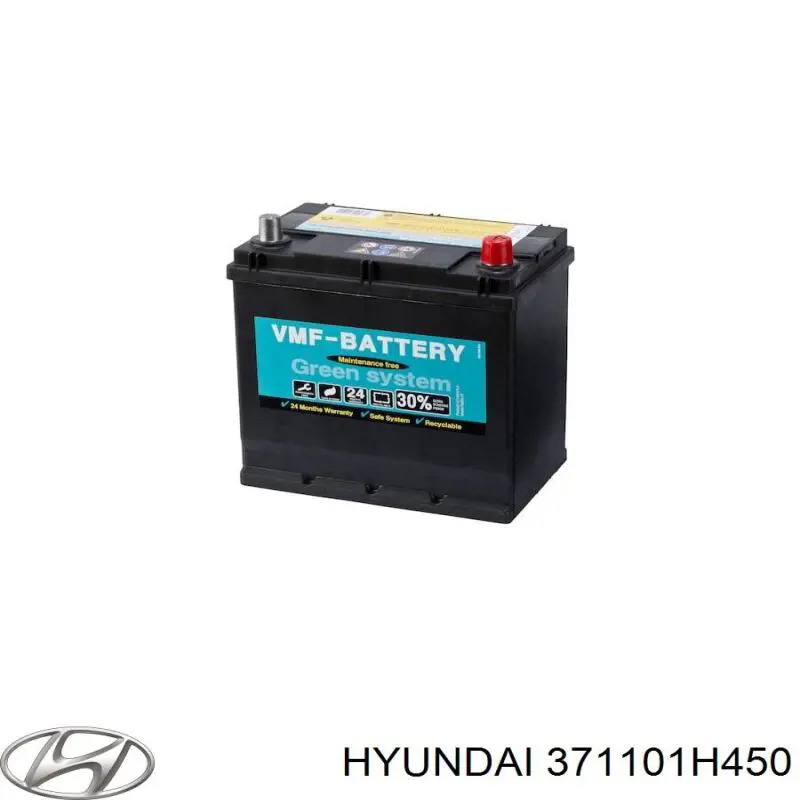 Comprar 371101H450 Hyundai/Kia Batería de coche