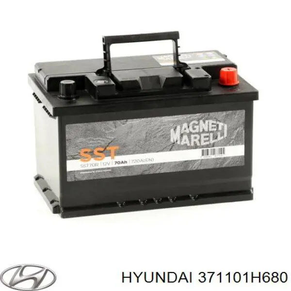 Batería de arranque Hyundai/Kia 371101H680 precio, desde 154,02 EUR