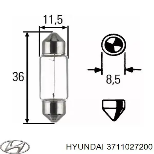 Batería de Arranque Hyundai/Kia (3711027200)