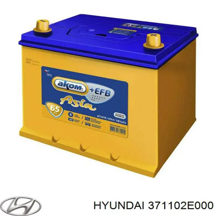 Batería Hyundai/Kia 371102E000