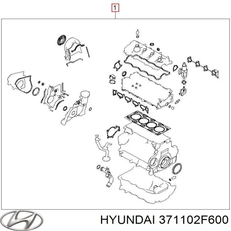 Batería de Arranque Hyundai/Kia (371102F600)