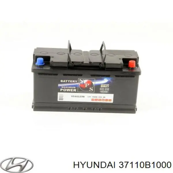 Comprar 37110B1000 Hyundai/Kia Batería de coche