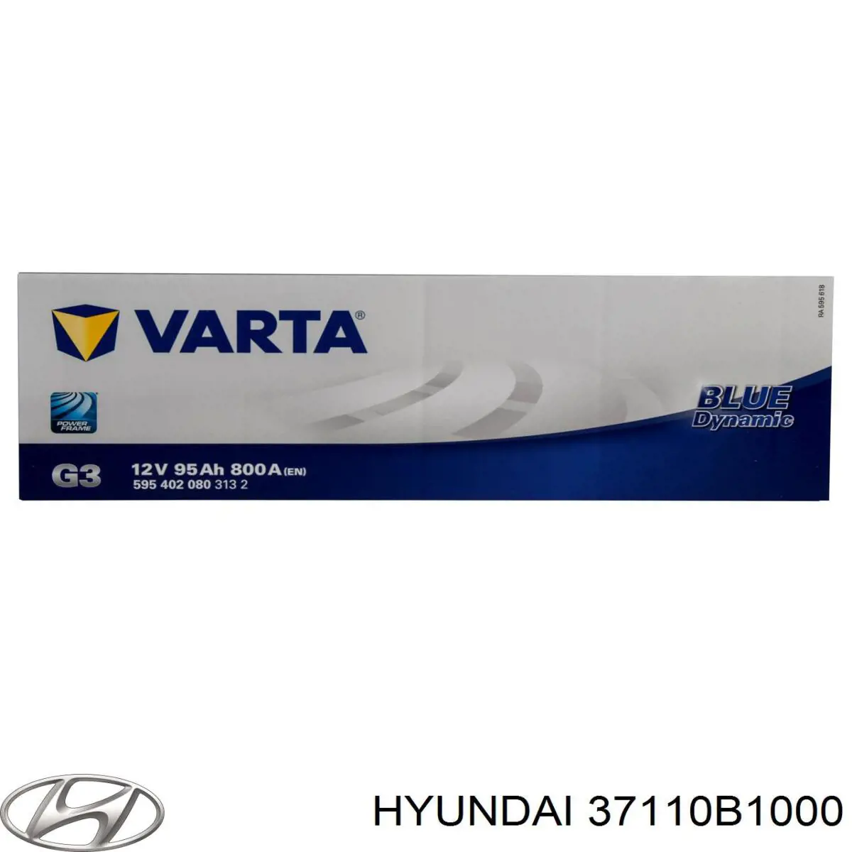 Batería de arranque Hyundai/Kia 37110B1000 precio, desde 138,42 EUR