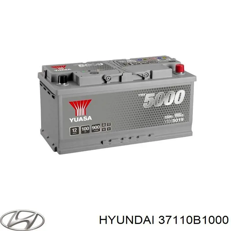 37110B1000 Hyundai/Kia Batería Start-Stop