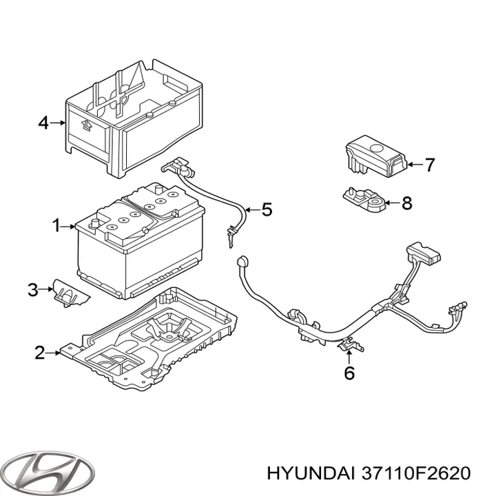 37110F2620 Hyundai/Kia