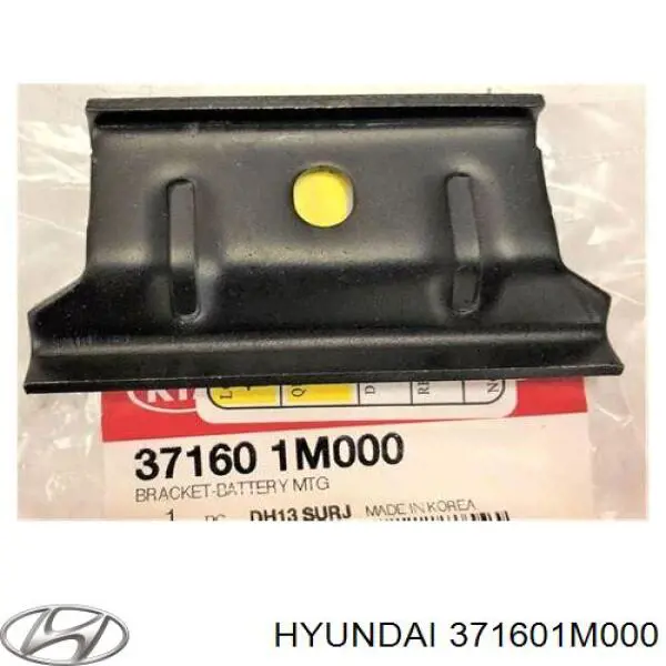 Comprar 371601M000 Hyundai/Kia Montaje De Bateria (Soporte)