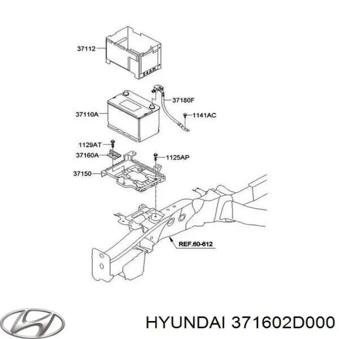 371602D000 Hyundai/Kia