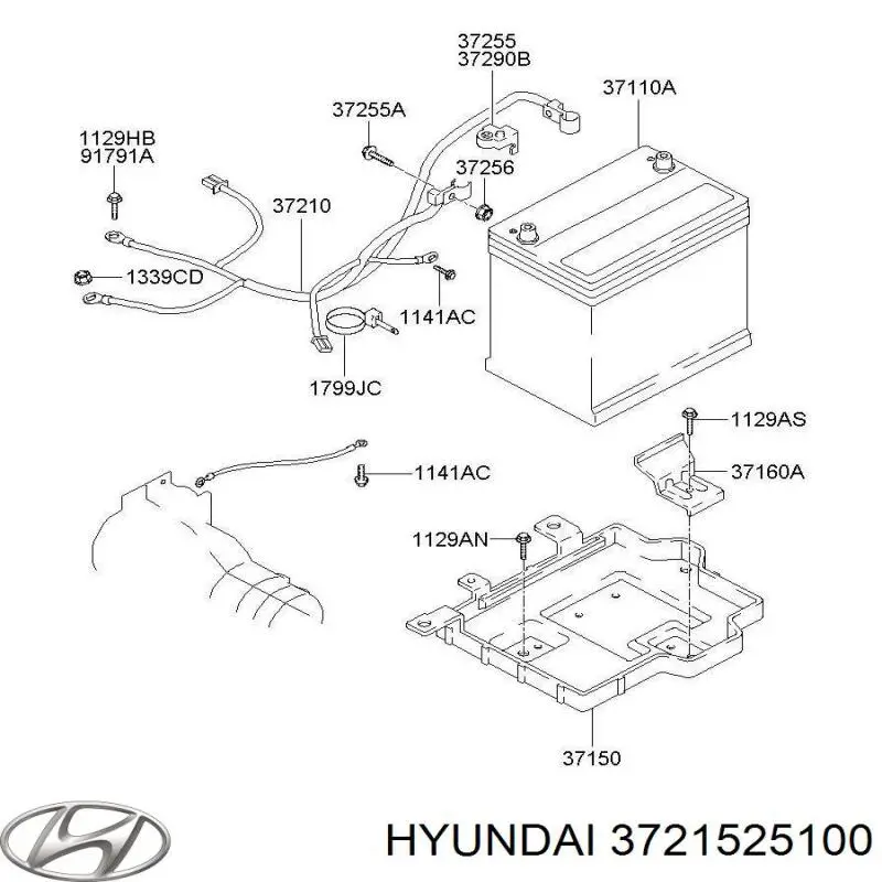 3721525100 Hyundai/Kia