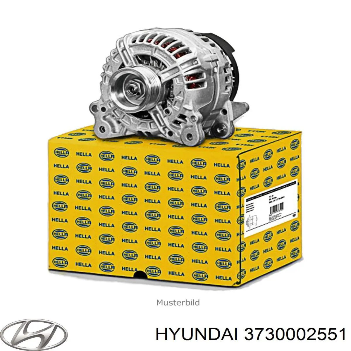 3730002551 Hyundai/Kia Alternador de coche