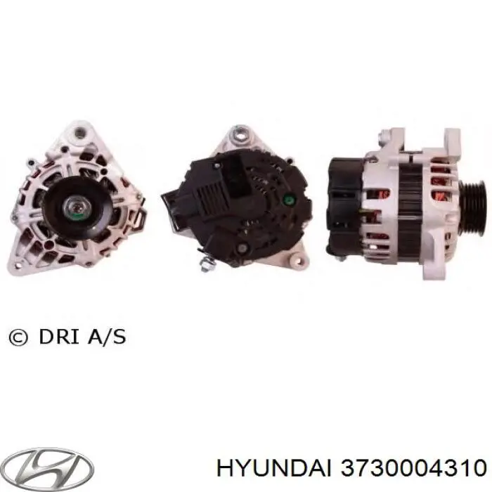 3730004310 Hyundai/Kia alternador