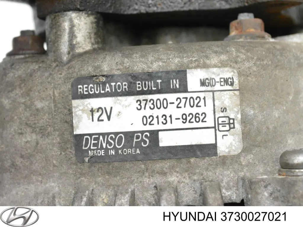 Alternador 3730027021 Hyundai/Kia