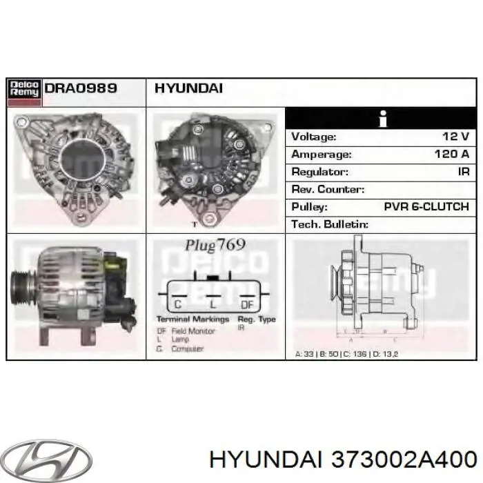 12061137 Eurotec alternador