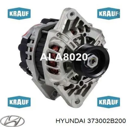 Alternador del motor Hyundai/Kia 373002B200 precio, desde 55,58 EUR