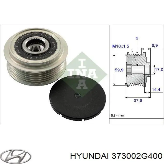 373002G150 Market (OEM) alternador